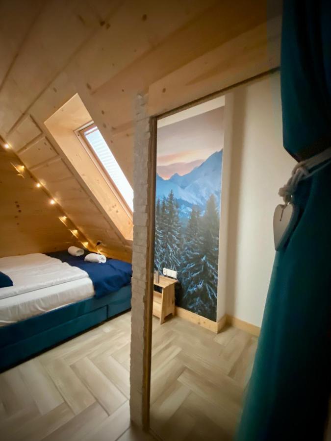 Giewont View Apartament -Top Floor Z Widokiem Na Giewont กอสเชียลิสกอ ภายนอก รูปภาพ