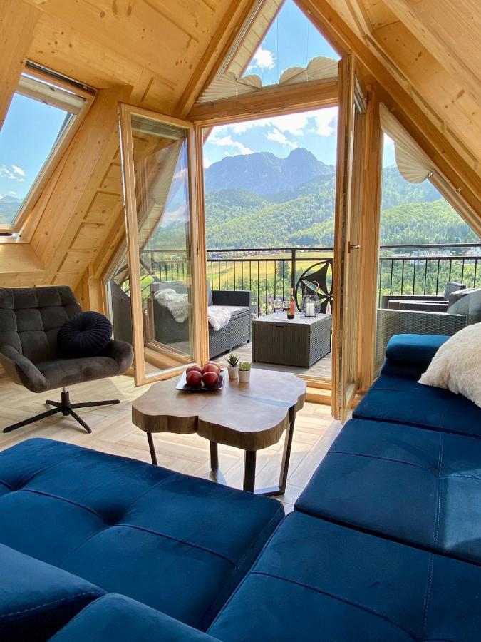 Giewont View Apartament -Top Floor Z Widokiem Na Giewont กอสเชียลิสกอ ภายนอก รูปภาพ