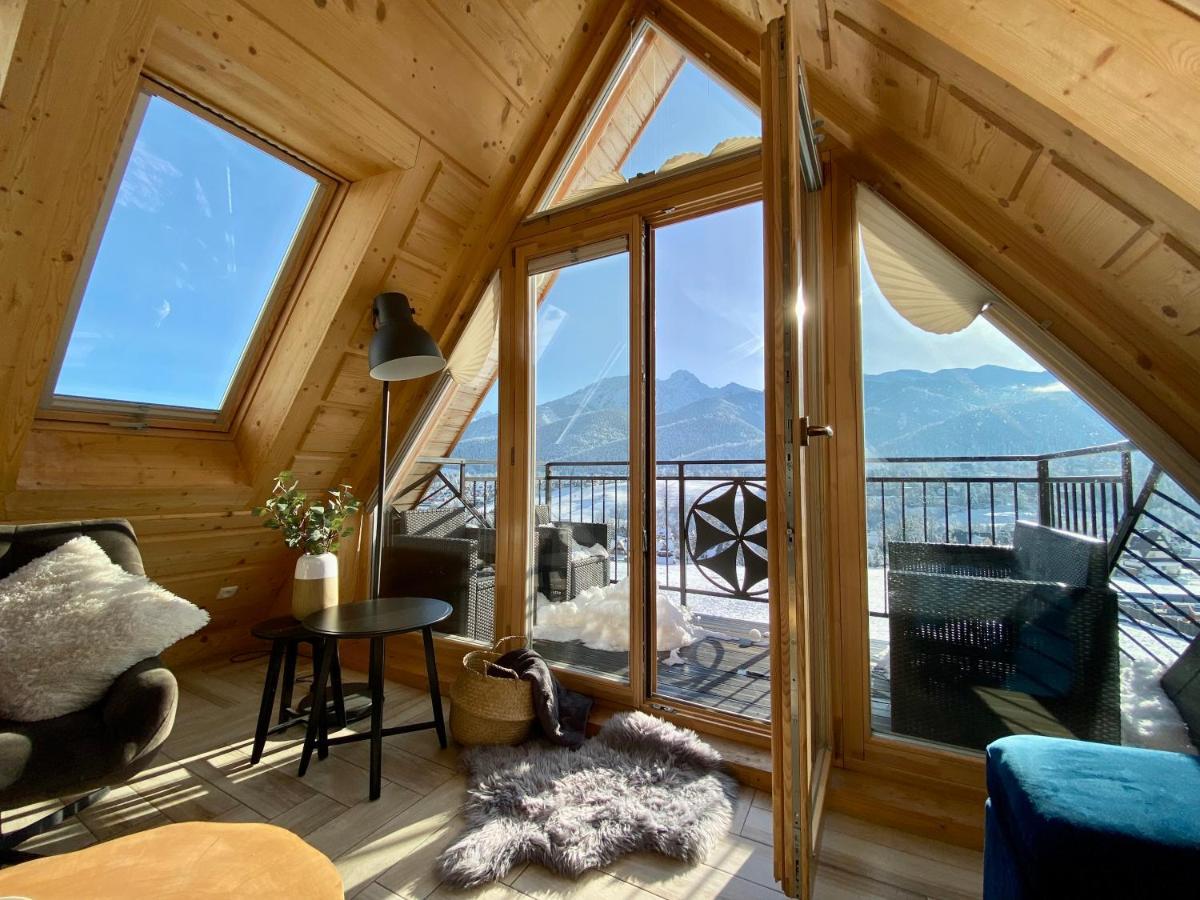 Giewont View Apartament -Top Floor Z Widokiem Na Giewont กอสเชียลิสกอ ภายนอก รูปภาพ