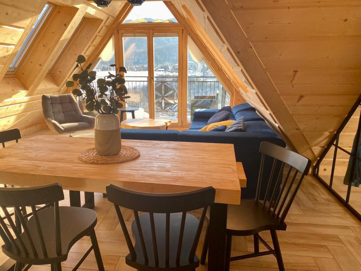 Giewont View Apartament -Top Floor Z Widokiem Na Giewont กอสเชียลิสกอ ภายนอก รูปภาพ