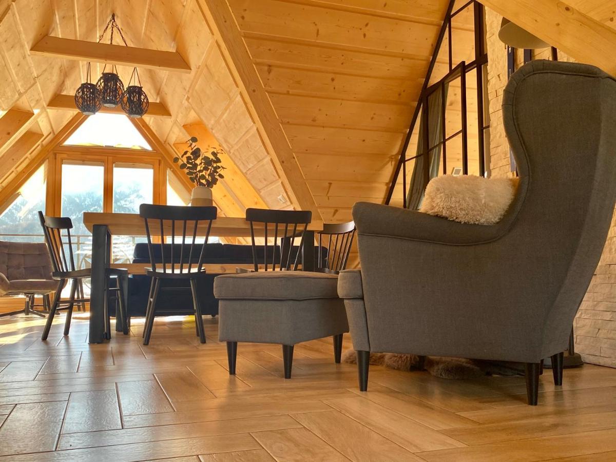 Giewont View Apartament -Top Floor Z Widokiem Na Giewont กอสเชียลิสกอ ภายนอก รูปภาพ