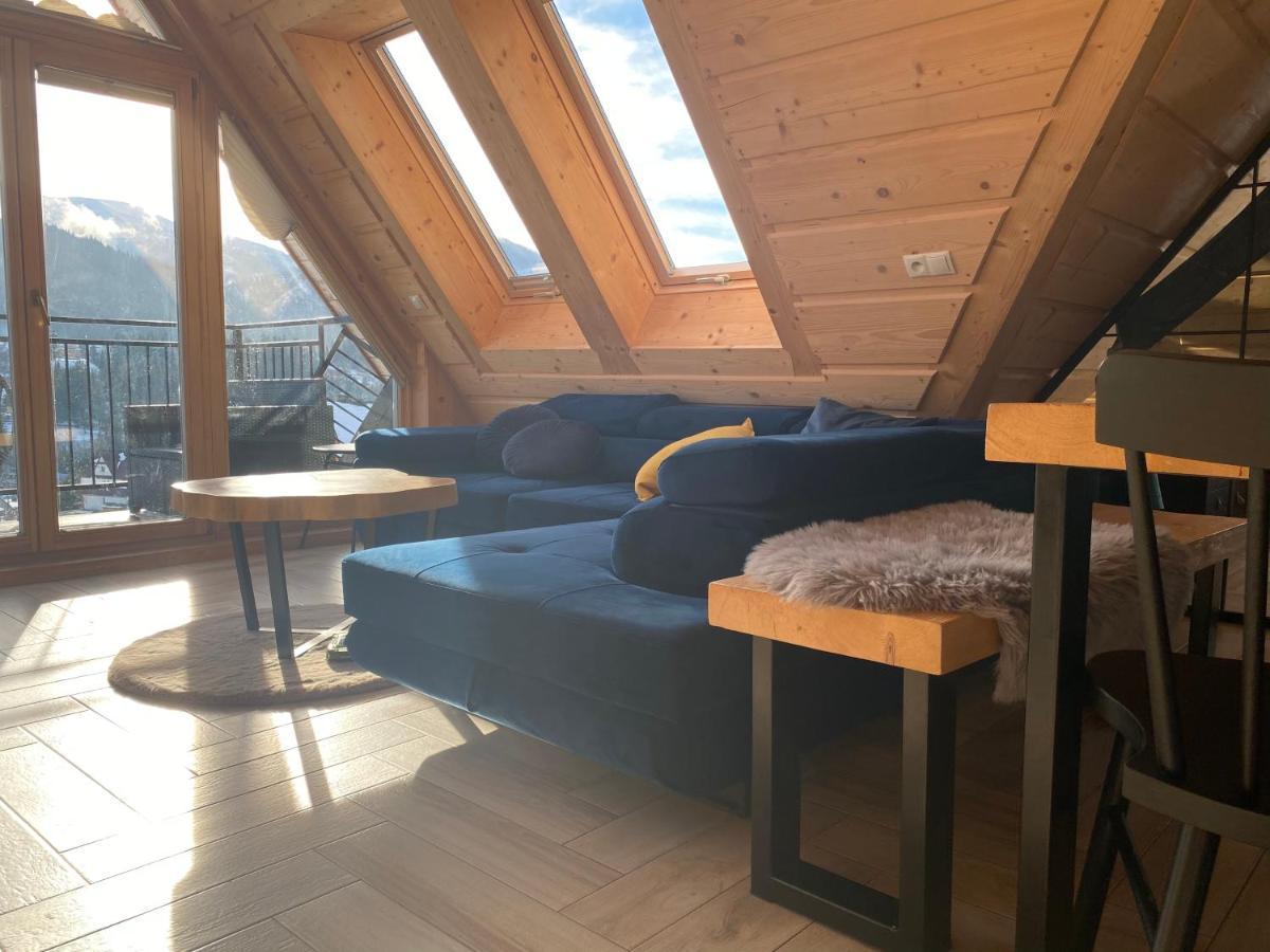 Giewont View Apartament -Top Floor Z Widokiem Na Giewont กอสเชียลิสกอ ภายนอก รูปภาพ