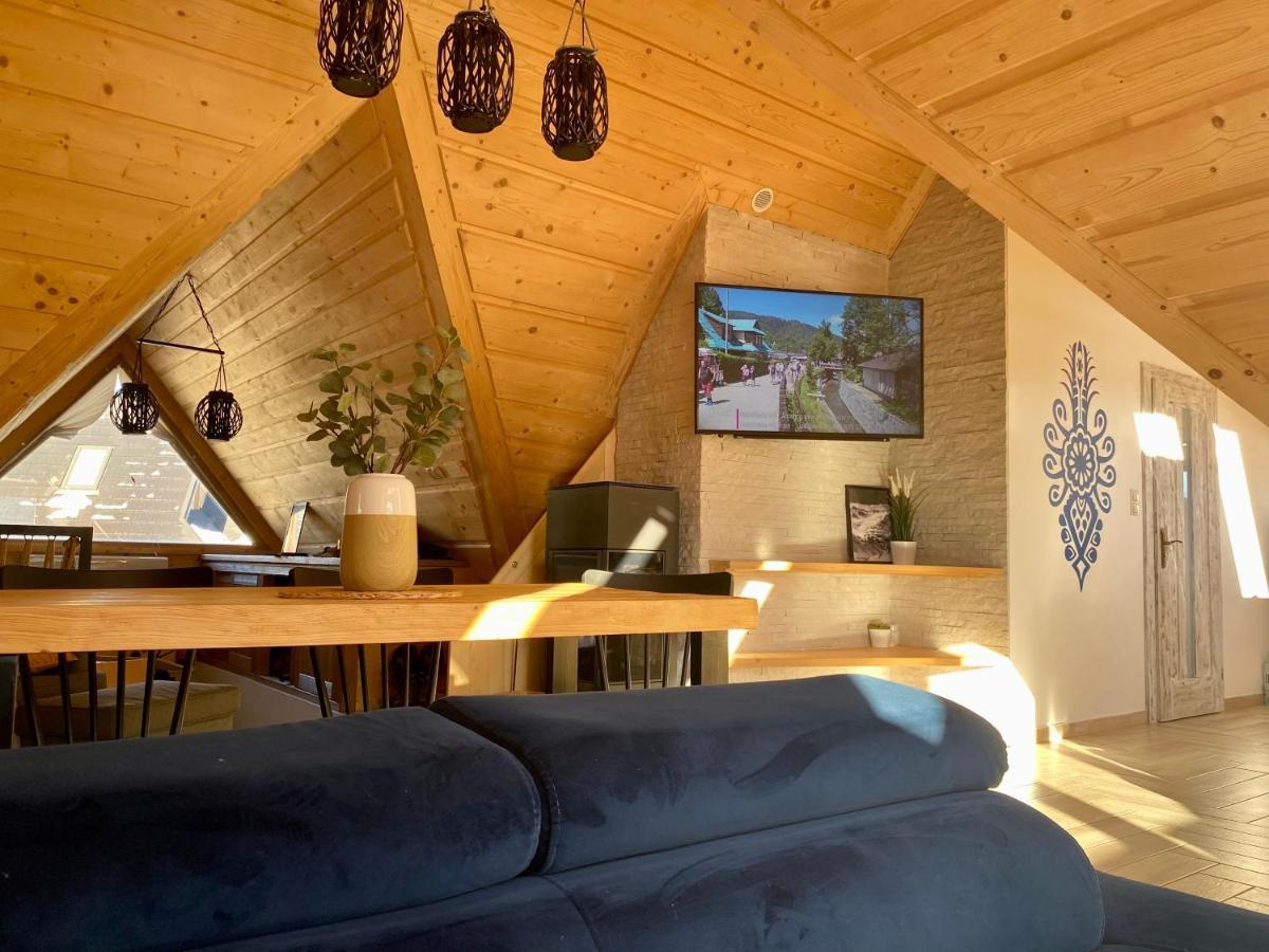 Giewont View Apartament -Top Floor Z Widokiem Na Giewont กอสเชียลิสกอ ภายนอก รูปภาพ