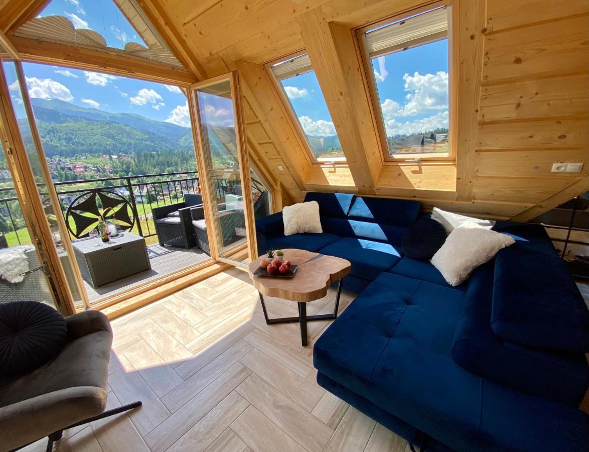 Giewont View Apartament -Top Floor Z Widokiem Na Giewont กอสเชียลิสกอ ภายนอก รูปภาพ