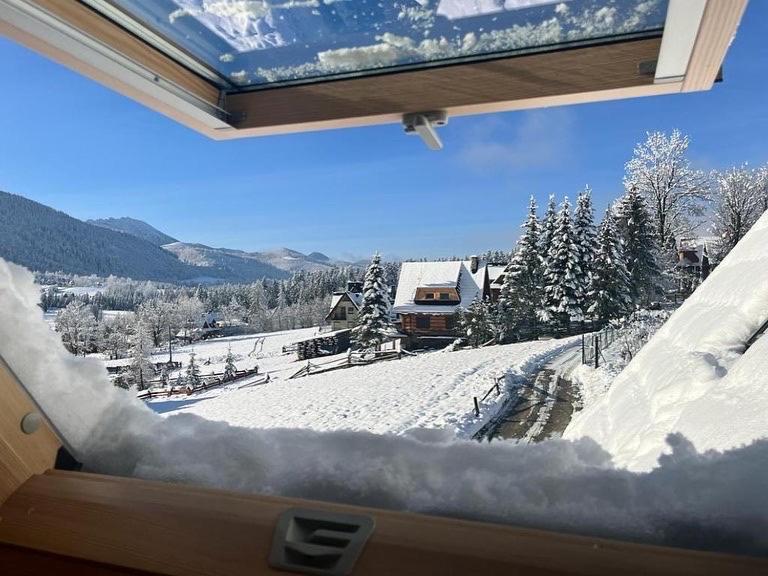 Giewont View Apartament -Top Floor Z Widokiem Na Giewont กอสเชียลิสกอ ภายนอก รูปภาพ
