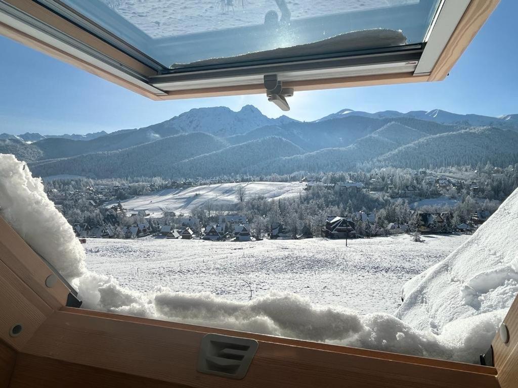 Giewont View Apartament -Top Floor Z Widokiem Na Giewont กอสเชียลิสกอ ภายนอก รูปภาพ